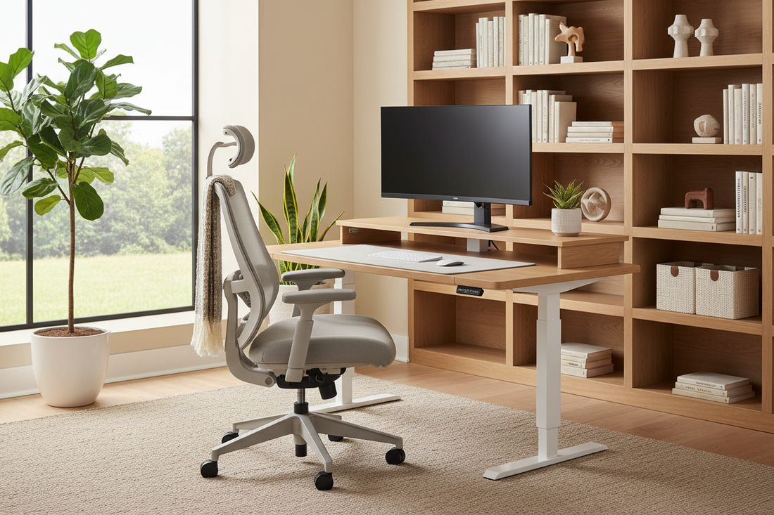 Designing a Home Office That Boosts Productivity and Posture