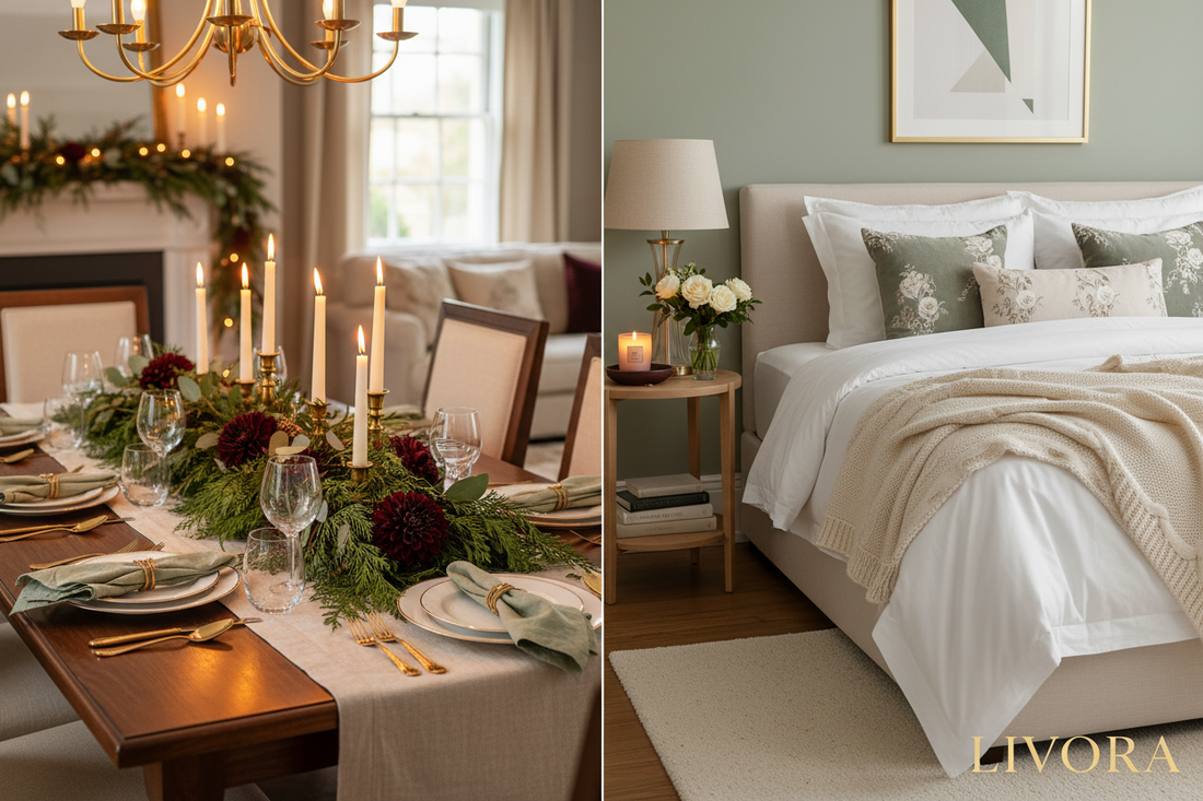 Hosting for the Holidays: Dining and Guest Room Prep Guide | Livora