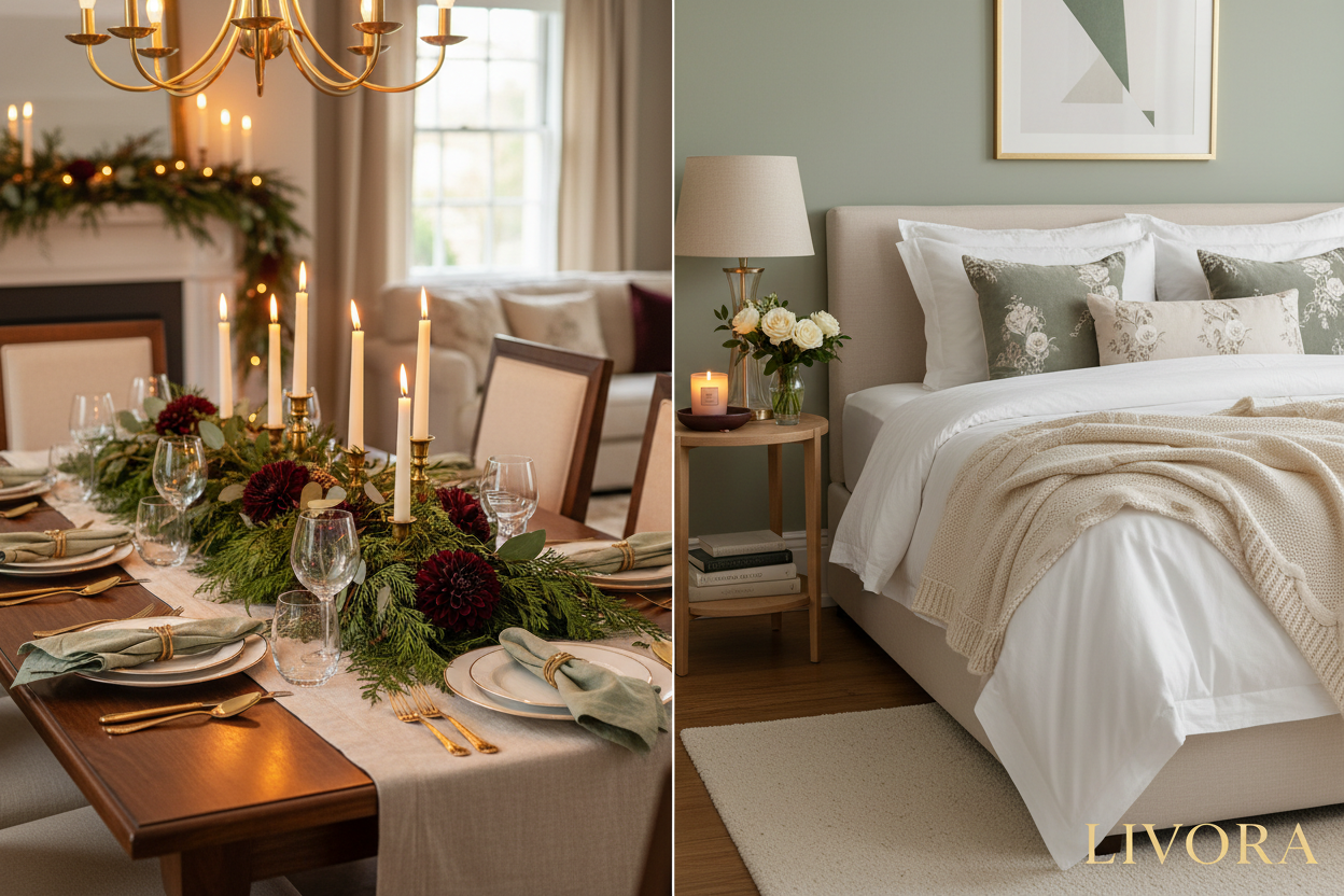 Hosting for the Holidays: Dining and Guest Room Prep Guide | Livora