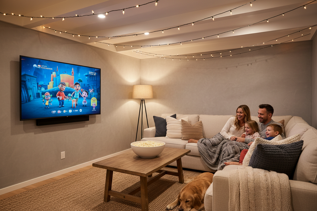 How to Create a Family Movie Space Everyone Will Love
