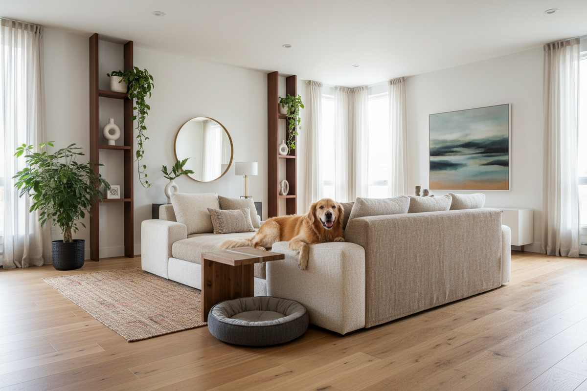 How to Create a Stylish Home That Works for Pets and People