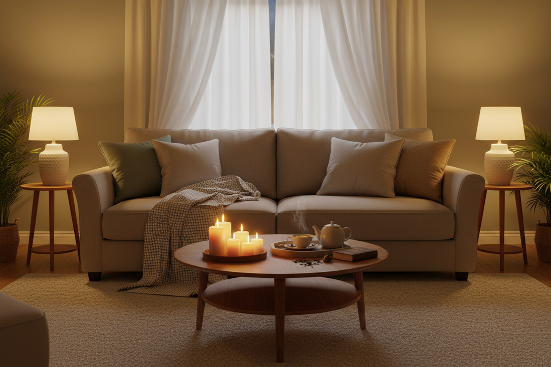 How to Create an Evening Routine That Helps Your Home Feel More Restful