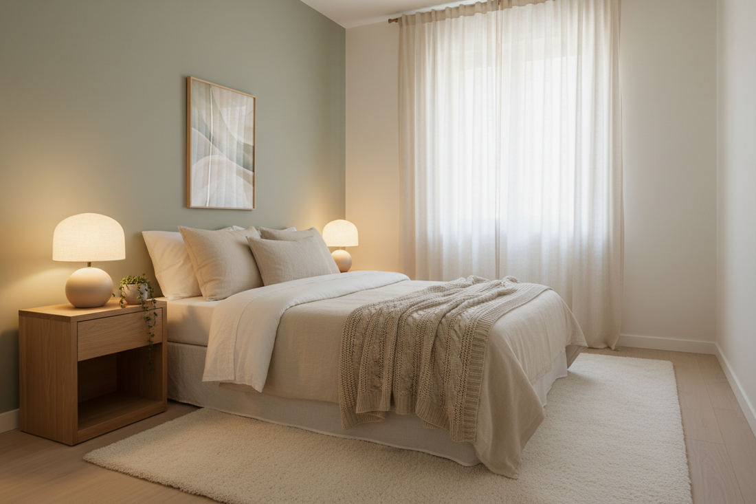 How to Make a Small Bedroom Feel Calm, Comfortable, and Beautiful