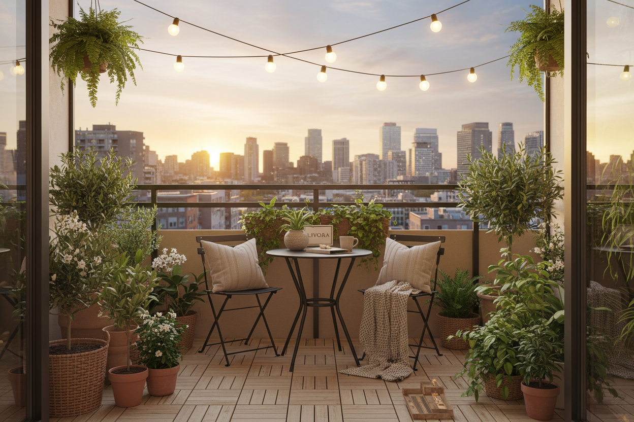 Small Balcony Ideas: Transforming Your Apartment Outdoor Space | Livora