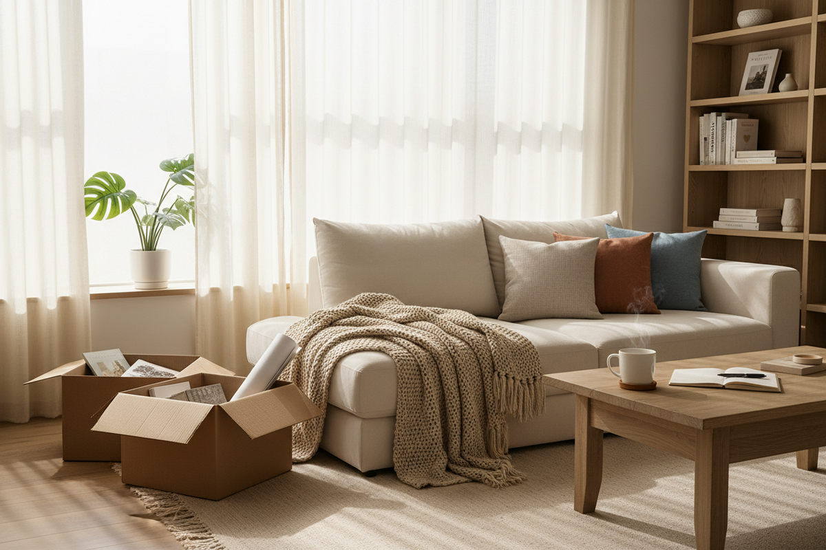 The First 30 Days in a New Home: How to Create Comfort Before Perfection