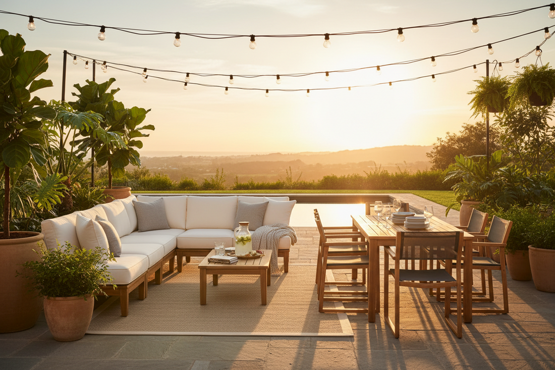 Transform Your Patio: Essential Outdoor Furniture for Summer Entertaining