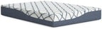 Signature Design by Ashley 10 Inch Chime Elite 2.0 Firm Green Tea Memory Foam Mattress for Cool Sleep and Pressure Relief, Full, Fiberglass Free, Mattress In A Box