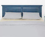 Mantua Arcadia Wood Headboard (Twin, Vibrant Blue)