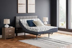 Signature Design by Ashley 10 Inch Chime Elite 2.0 Firm Green Tea Memory Foam Mattress for Cool Sleep and Pressure Relief, Queen, Fiberglass Free, Mattress In A Box