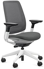 Steelcase Series 2 Office Chair, Seagull Frame, Cogent Connect Licorice, Hard Floor Casters