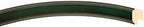 OVALCREST Oval Beveled Wall Mirror for Home Decor - Toronto Style - Hunter Green - 26" x 22"
