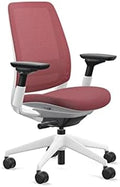 Steelcase Series 2 Office Chair, Seagull Frame, Cogent Connect Merlot, Hard Floor Casters