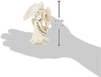 Lenox Figurine, 7-Piece Mini Nativity Set, Made Of Porcelain with 24K Gold Accent, Christmas Decoration, Christmas Decor Indoor, Winter Decor for Home, Table Decoration (Ivory, 7 Piece, 4-Inch Height)