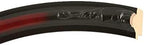 OVALCREST Oval Beveled Wall Mirror for Home Decor - Florence Style - Rosewood - 34" x 28"