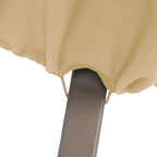 Classic Accessories Terrazzo Water-Resistant 94 Inch Round Patio Table & Chair Set Cover, Outdoor Table Cover