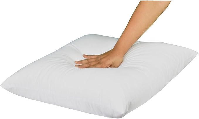 MoonRest® Synthetic Down Alternative 14x34 Lumbar Pillow Insert Form, for Decorative Throw Pillow, Sofa, Cushions, Body and Bed - Pack of 2- Size 14” X 34”