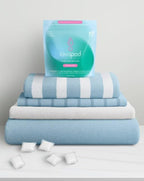 Luxury Laundry Pods - Plant-Based Detergent Unscented | Biodegradable PVA Film | Made in USA | 60 Count (Free & Clear)