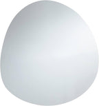Possini Euro Design Brando Round Decorative Wall Mirror Modern Silver Frameless 37 3/4" Wide for Bedroom Living Room Home House Office Entryway