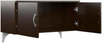 Bush Business Furniture Office in an Hour 65W L Shaped Cubicle Desk with Storage, Drawers, and Organizers in Mocha Cherry | Modern Computer Table Set with Privacy Panels for Commercial Workspace
