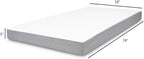 Milliard 5 in. Memory Foam Mattress Twin - for Bunk Bed, Daybed, Trundle or Folding Bed Replacement (1 Pack)