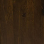 SIMPLIHOME Burlington SOLID WOOD 40 inch Wide Transitional Medium Storage Cabinet in Mahogany Brown, with 2 Tempered Glass Doors that open to 4 Adjustable Shelves