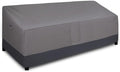 Easy-Going Waterproof Outdoor Couch Cover, Heavy Patio Furniture Sofa Cover Windproof Durable (104Wx40Dx33H inch,Gray/Dark Gray)
