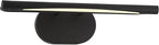 Possini Euro Design Possini Euro Samuel 17" Wide Black LED Picture Light