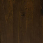 SIMPLIHOME Burlington SOLID WOOD 30 inch Wide Transitional Low Storage Cabinet in Mahogany Brown for the Living Room, Entryway and Family Room