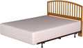 Hillsdale Carolina Headboard with Bed Frame, Full/Queen, Country Pine