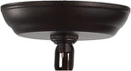 JONATHAN Y JYL7437A Pagoda Lantern Dimmable Adjustable Metal LED Pendant Classic Traditional Farmhouse Dining Room Living Room Kitchen Foyer Bedroom Hallway, 16 in, Oil Rubbed Bronze