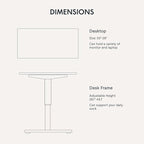 FLEXISPOT EN1 One-Piece 55 x 28 Inches Electric Stand Up Desk Workstation, Home Office Computer Height Adjustable Desk (Black Frame + Rustic Top 2 Packages)