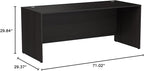 Bush Furniture BSHSCD272SG Studio C Storm Gray 72W x 30D Desk Shell