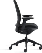 Steelcase Series 2 Office Chair, Graphite Frame, Cogent Connect Lagoon