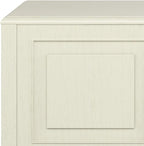 SIMPLIHOME Connaught Entryway Storage Bench - 51 inch Wide Solid Wood Storage Trunk Seat in Antique White, Traditional Bench for Entryway or Living Room with Lift-Up Lid and Decorative Moulding