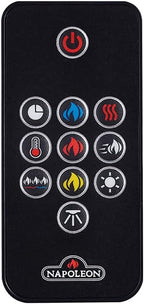 Napoleon Allure 32 inch Vertical Wall Mount Electric Fireplace - Black, NEFVC32H