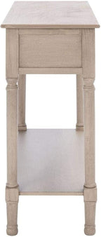 SAFAVIEH Home Collection Landers Greige2-Drawer Console Table CNS5710D, Greige