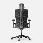AUTONOMOUS ErgoChair Ultra 2 Ergonomic Office Chair Mesh Black Adjustable Lumbar Support, Rolling Swivel - Home office Desk Chairs with Headrest & Arms - Ergonomic Desk Chair Comfy for Gaming & Office