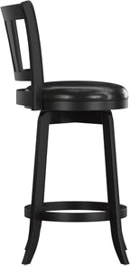 Hillsdale Presque Isle Swivel Stool, Counter Height, Black