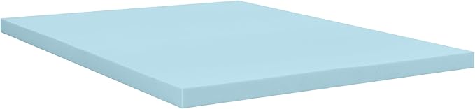 Sealy Dreamlife 3” Gel Memory Foam Full Mattress Topper with SealyComfort Gel Foam, 1 Year Limited Warranty, Made in The USA