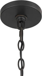 Possini Euro Design Julian 24" Rustic Industrial Pendant Ceiling Light Fixture Dining Room Over Table Kitchen Island Foyer Dome Hanging 4-Light Brown Bronze Finish Hallway Entryway Living Room