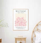 Matisse Art wall Décor Set of 3,Unframed sage Pink wall art,Truly Quality Canvas Prints for 11x14in,Art poster decoration for kitchen, bathroom,living room,bedroom
