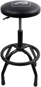 PONO 300-Pound Adjustable Height Bar Stool, Pneumatic Swivel Bar Stool, 360 Degree Swivel, Heavy Duty Steel Frame Stool Perfect for Home, Bar, Garage and Shop, Black