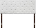 Gothic Grandeur Full Headboard - Adjustable Height Faux Leather - Bedroom Decor Upgrade
