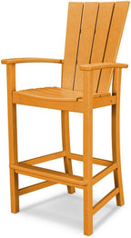 POLYWOOD® Quattro Bar Chair, Tangerine