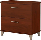 Pemberly Row Lateral File Cabinet in Hansen Cherry - Eng Wood
