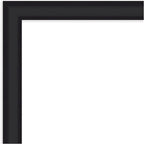 Kate and Laurel Framed Wall Art Print Ebony Splendor by Mary Sparrow, 33 x 43, Oliver Black Narrow Frame, Traditional, Animal Art for Wall Decor