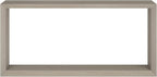 Henn&Hart 64'' Wooden Rectangular Console Table Entryway Table, Sofa Table with Wooden Shelf for Entryway, Living Room, Couch, Hallway, or Office, Alder White