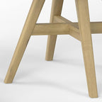 SIMPLIHOME Kona SOLID ACACIA WOOD 24 inch Wide Contemporary Outdoor Dining Chair in Plastic ( Set of 2 ) in Taupe for the Dining Room