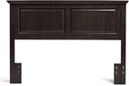 Glenwillow Home Arcadia Panel Headboard in Espresso - Full/Queen - Full/Queen Size