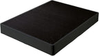 Signature Design by Ashley 10" Mattress Box Spring with Metal Foundation, Sturdy and Durable, Ready to Assemble, Parts and Tools Included, Full, Removable Black Fabric Cover